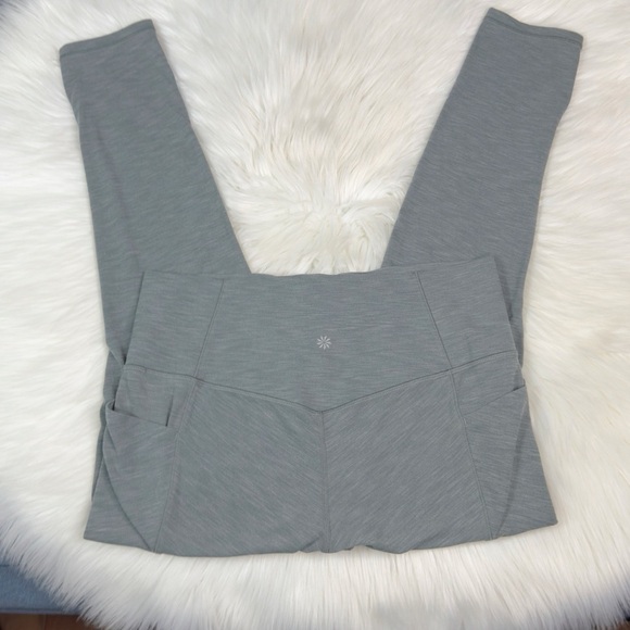 Athleta Salutation Stash Pocket II 7/8 Tight Leggings Large TALL - Picture 4 of 6